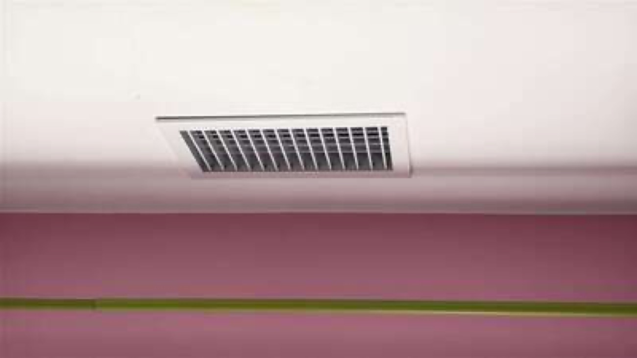 Bouche d’insufflation au plafond